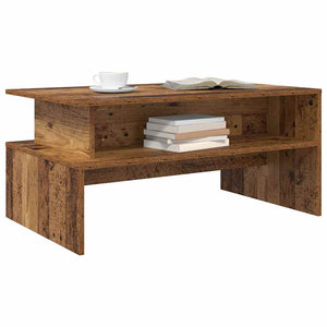 Couchtisch Altholz 90x55 cm