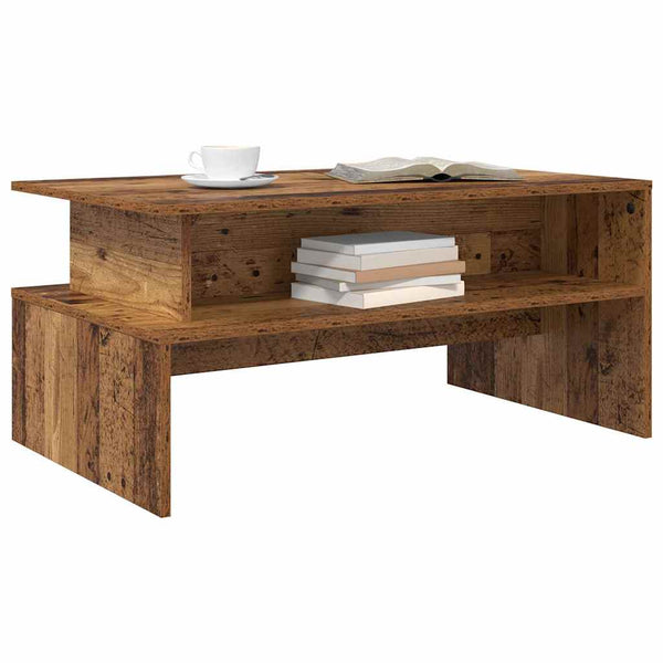 Couchtisch Altholz 90x55 cm