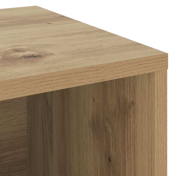 Banc à chaussures vidaXL chêne artisan 103 x 30 x 54,5 cm en bois d'ingénierie