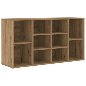 Banc à chaussures vidaXL chêne artisan 103 x 30 x 54,5 cm en bois d'ingénierie