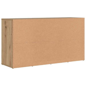 Banc à chaussures vidaXL chêne artisan 103 x 30 x 54,5 cm en bois d'ingénierie