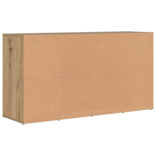 Banc à chaussures vidaXL chêne artisan 103 x 30 x 54,5 cm en bois d'ingénierie