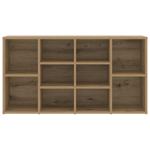 Banc à chaussures vidaXL chêne artisan 103 x 30 x 54,5 cm en bois d'ingénierie