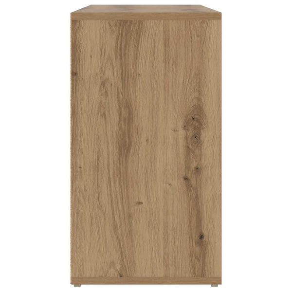 Banc à chaussures vidaXL chêne artisan 103 x 30 x 54,5 cm en bois d'ingénierie