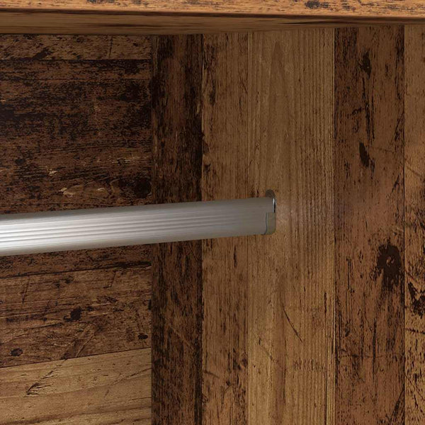 Kleiderschrank Altholz 82,5 cm