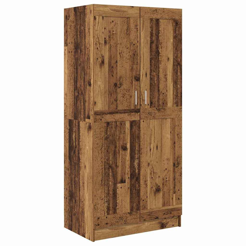Kleiderschrank Altholz 82,5 cm
