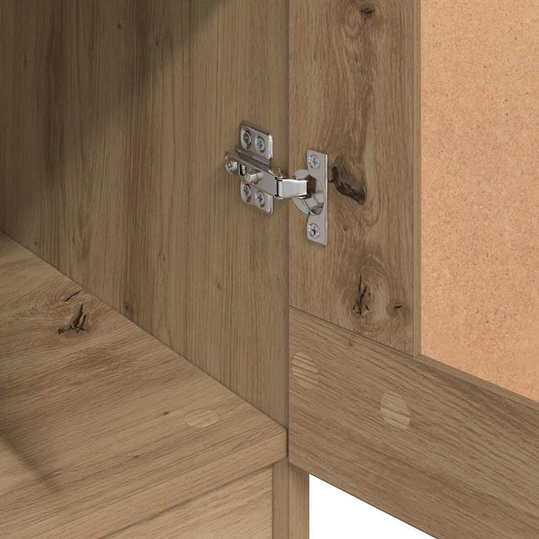 Kleiderschrank Eiche 82,5x51,5x180 cm