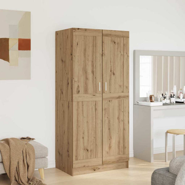 Kleiderschrank Eiche 82,5x51,5x180 cm