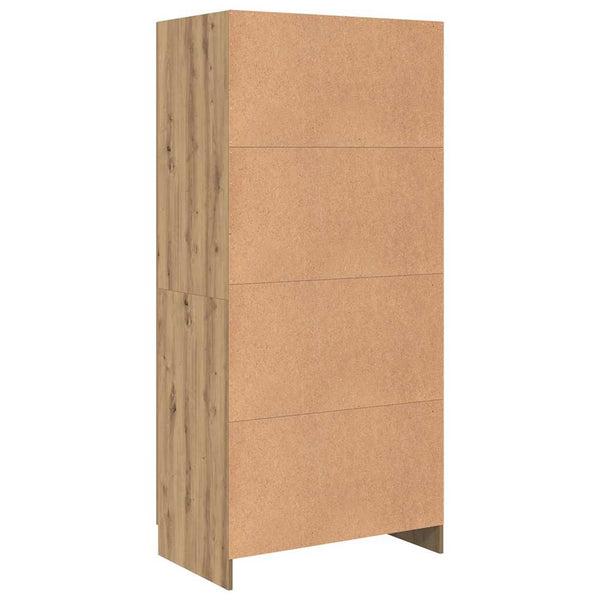 Kleiderschrank Eiche 82,5x51,5x180 cm
