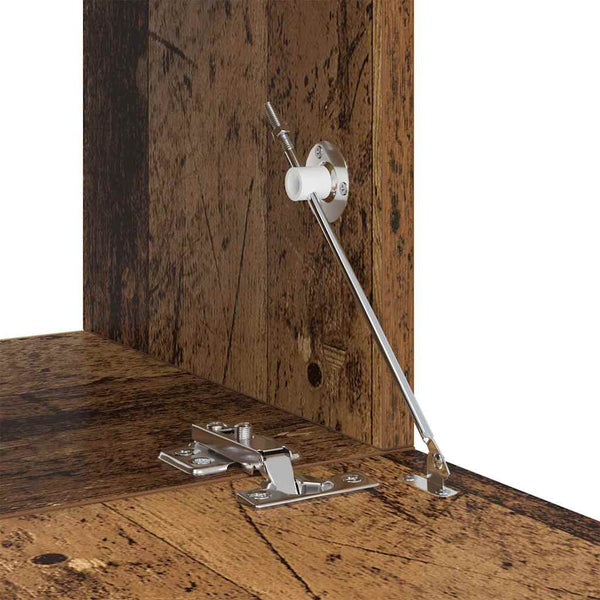 vidaXL Meuble TV, 2 pcs, multicolore, 60 x 30 x 30 cm, bois d'ingénierie