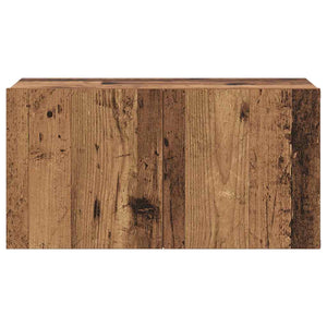 vidaXL Meuble TV, 2 pcs, multicolore, 60 x 30 x 30 cm, bois d'ingénierie