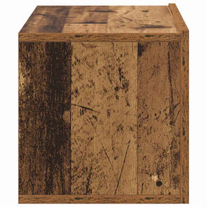 vidaXL Meuble TV, 2 pcs, multicolore, 60 x 30 x 30 cm, bois d'ingénierie