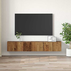 TV-Schrank Set Braun, 3-teilig