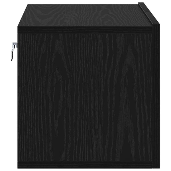 TV-Schrank Set Schwarz 60x30 cm
