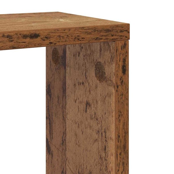 Wandregal Altholz mit Regal
