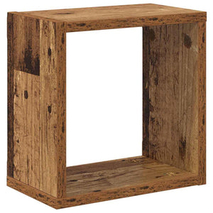 Wandregale 4er Set Altholz