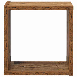 Wandregale 4er Set Altholz