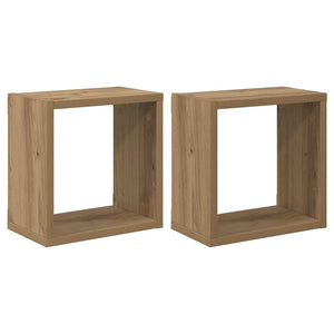 Wandregale 2er Set Artisan Eiche
