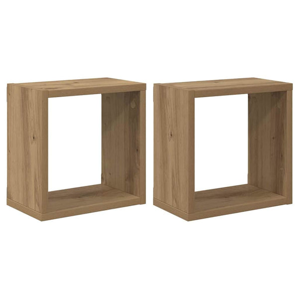 Wandregale 2er Set Artisan Eiche