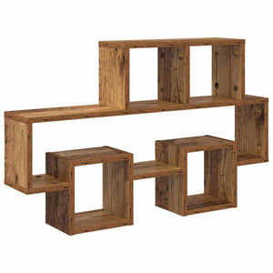 Wandregal Altholz mit Regal 82x15x51 cm