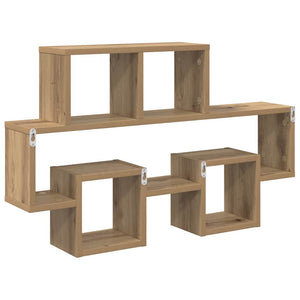 Wandregal Artisan Eiche 82x15x51 cm