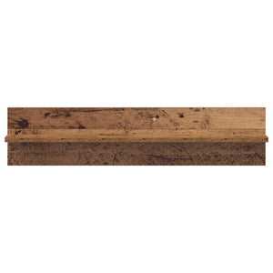 Wandregal 2er Set Altholz 80cm