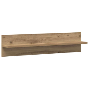 Wandregal 2er Set Artisan-Eiche 80cm