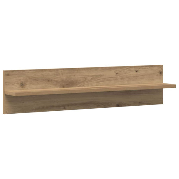 Wandregal 2er Set Artisan-Eiche 80cm