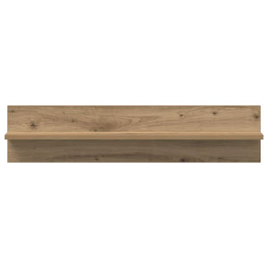 Wandregal 2er Set Artisan-Eiche 80cm