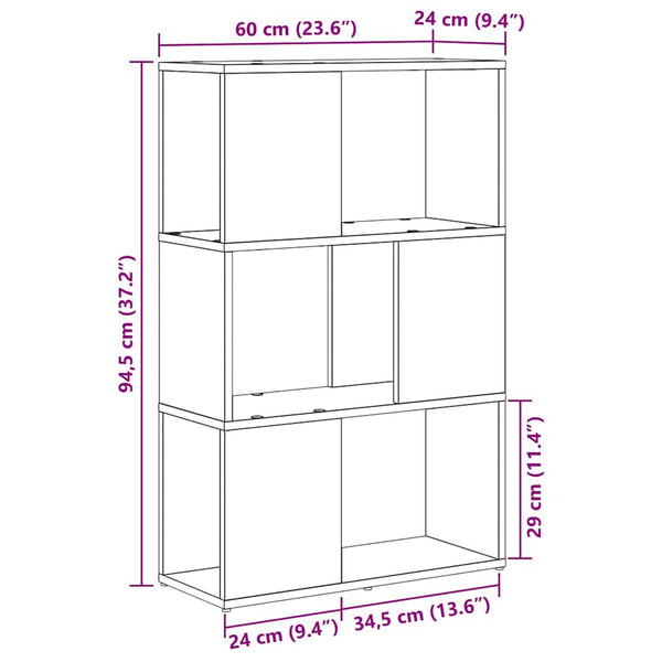 TV-Schrank Set Schwarz 60 cm