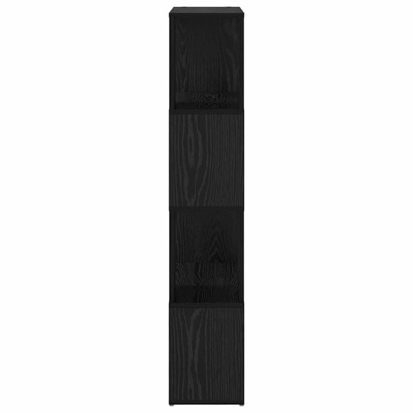 Schwarzes TV-Schrank-Set, Wandmontage