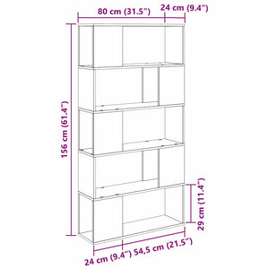 Schwarzes TV-Schrank Set 80cm