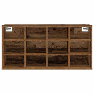 vidaXL Meuble à chaussures avec étagère Bois de récupération 103 x 30 x 51 cm Bois d'ingénierie