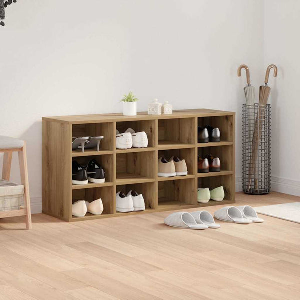 Schuhschrank Artisan Eiche, 103 cm