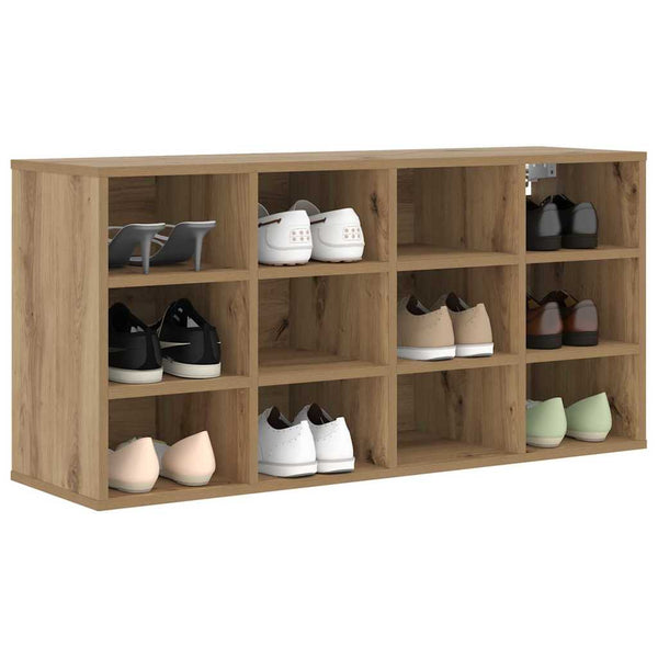 Schuhschrank Artisan Eiche, 103 cm