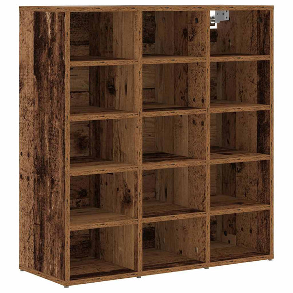Schuhschrank Altholz 77,5 cm