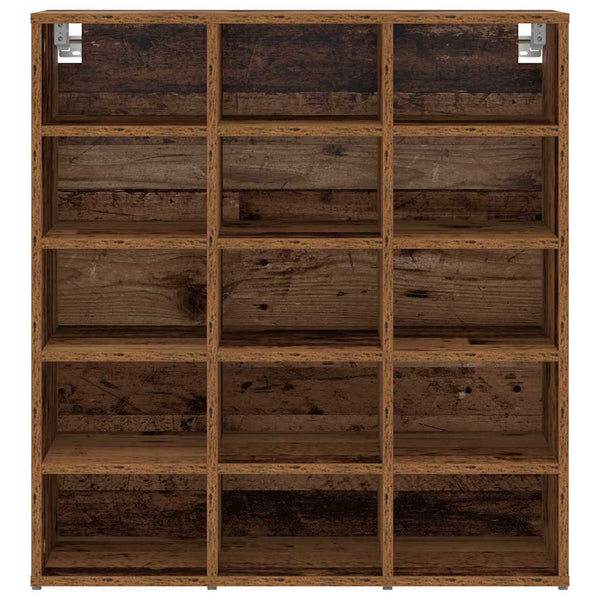 Schuhschrank Altholz 77,5 cm