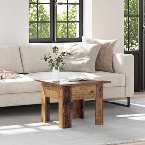 Couchtisch Altholz 55x55 cm