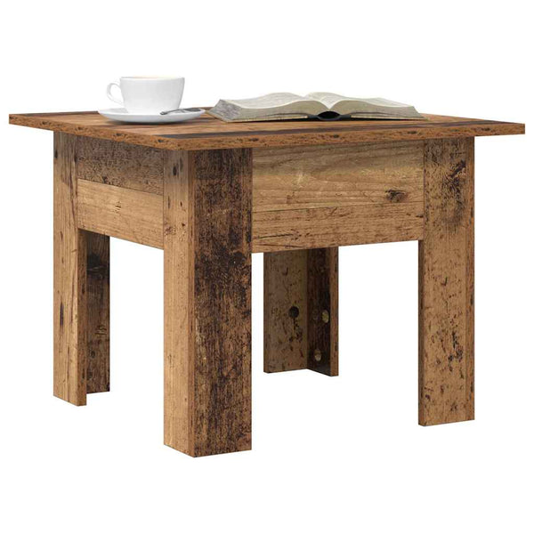 Couchtisch Altholz 55x55 cm