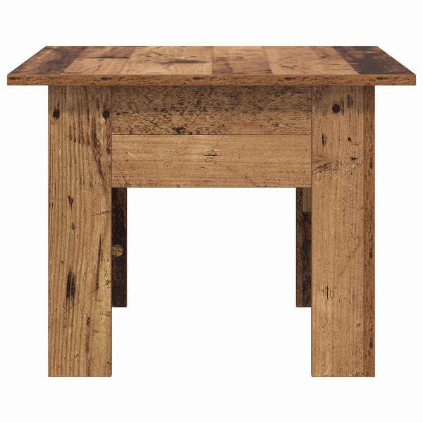 Couchtisch Altholz 55x55 cm