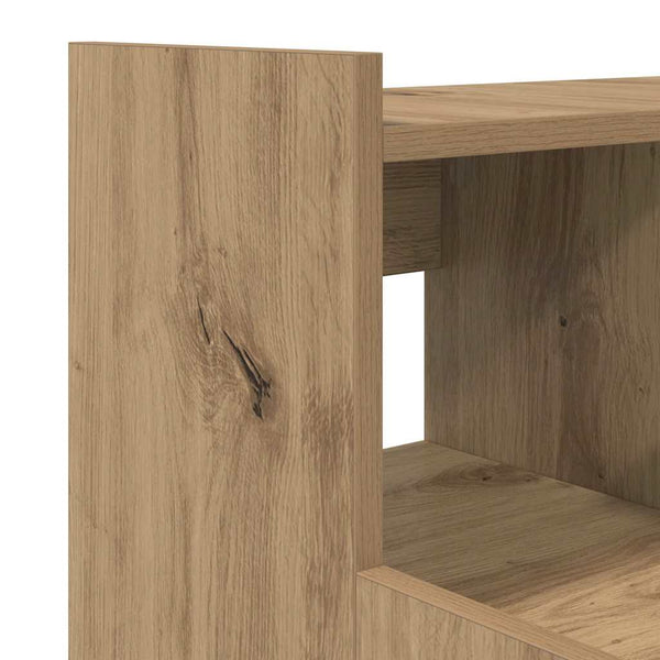 Schreibtisch Artisan Eiche mit LED