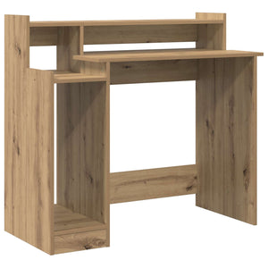 Schreibtisch Artisan Eiche mit LED