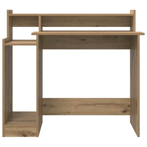 Schreibtisch Artisan Eiche mit LED