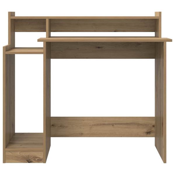 Schreibtisch Artisan Eiche mit LED