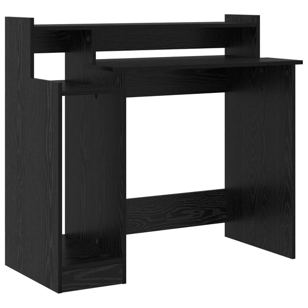 Schreibtisch Schwarz Eichenoptik 97cm
