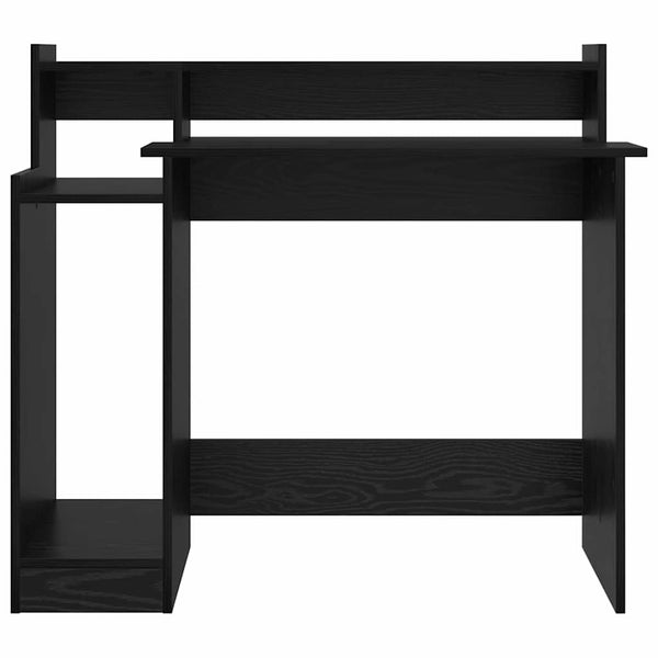 Schreibtisch Schwarz Eichenoptik 97cm