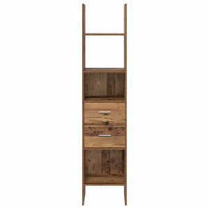 Bücherregal Altholz 40x35x180 cm