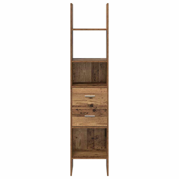 Bücherregal Altholz 40x35x180 cm