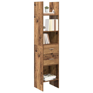 Bücherregal Altholz 40x35x180 cm