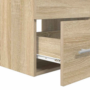 Badezimmermöbel Set Braun mit Schubladen